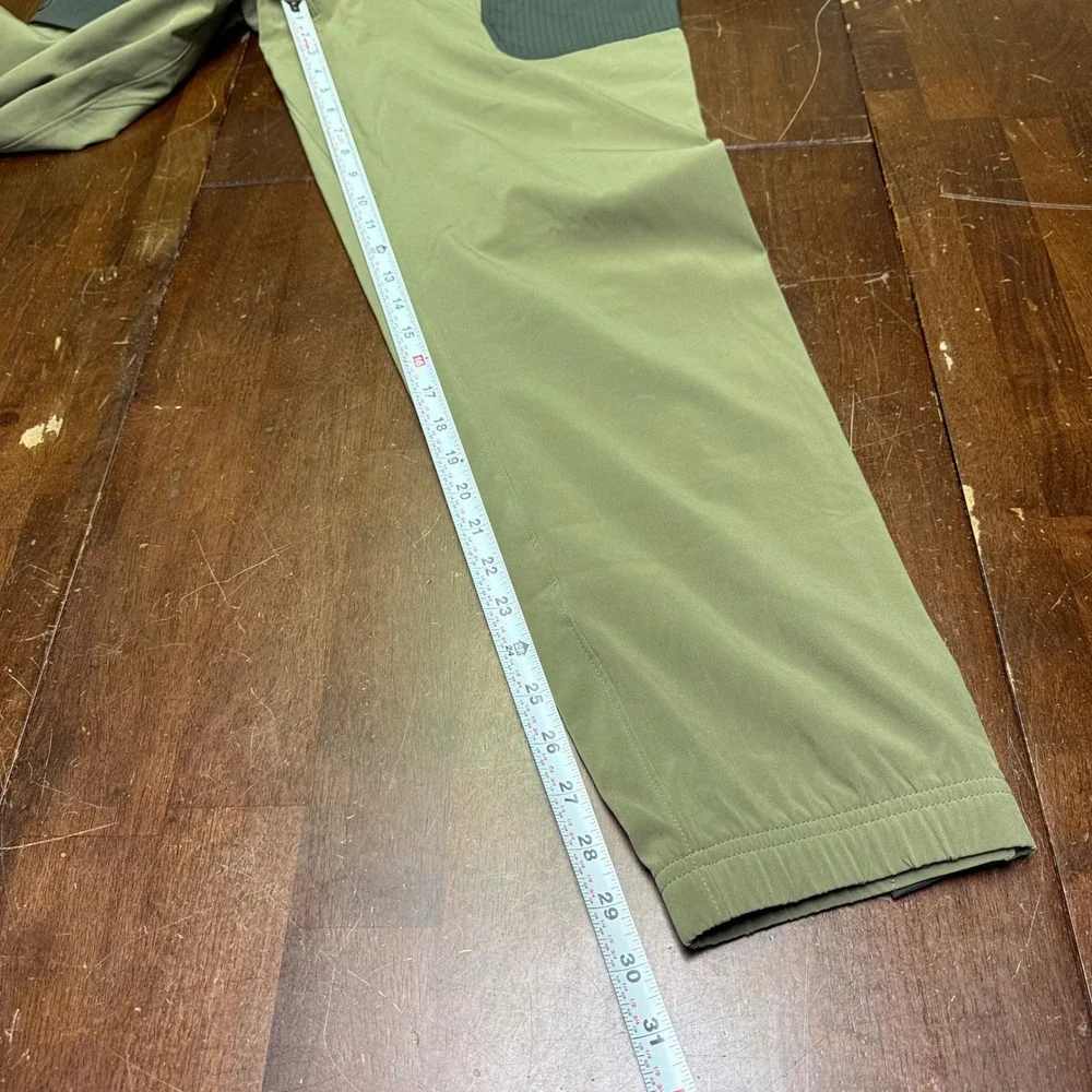 Under Armour Rush Utility Pants Mens Small Olive Green Snap Side 1366190